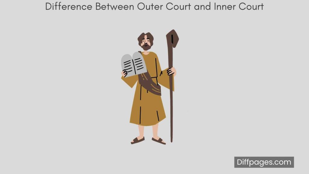 Difference Between Outer Court and Inner Court Featured Image