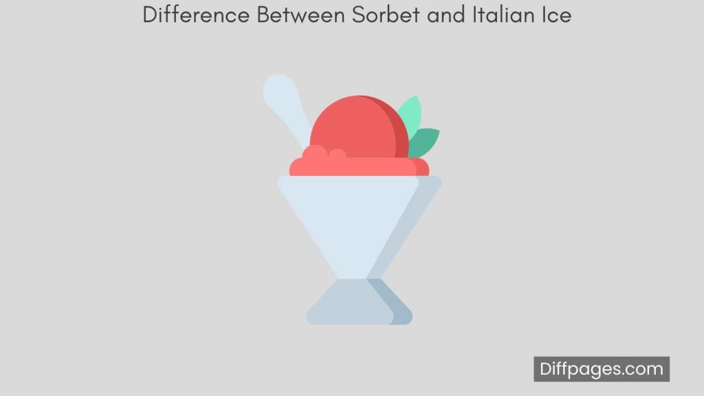 Difference Between Sorbet and Italian Ice Featured Image